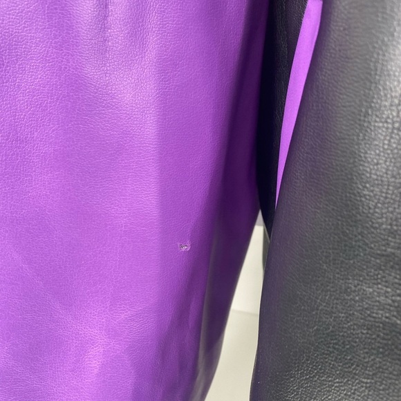 NBA Lakers Purple and Black Bomber Jacket - Picture 7 of 11